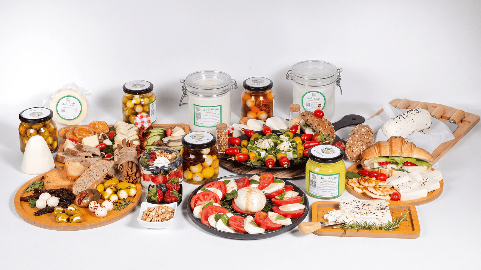 Amal Farm artisan cheese Zarqa Jordan